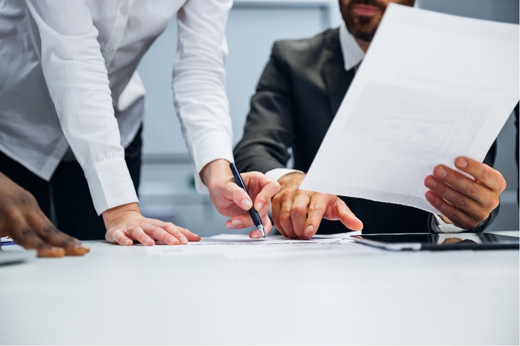 Business people meeting design ideas concepts. Project planning.